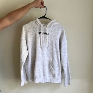 limited edition glossier terrazzo hoodie